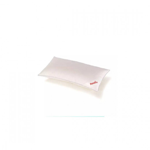 Paradies "Stella" White Pillow, 100% Cotton Cover, 50x70 cm, White Color