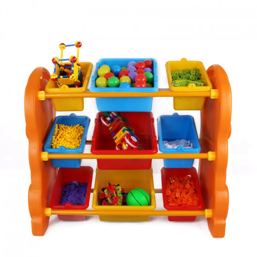 K Edu Play | Plastic Toy Storage Racks