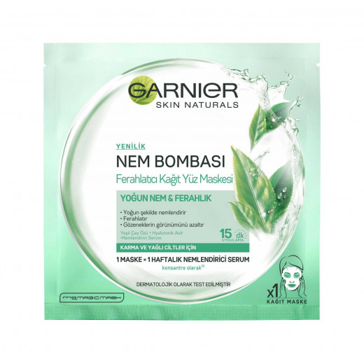 Garnier Skin Avtive Hydra Bomb Tissue Mask Green Tea