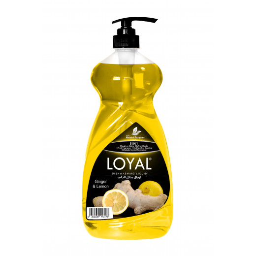 Loyal Liquid Dishwashing, Ginger & Lemon, 1500 Ml