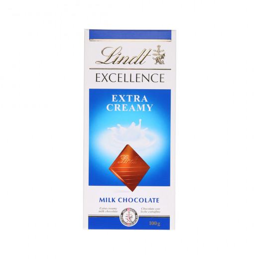 Lindt Excellence Extra Creamy Milk Chocolate, 20pcs, 100g