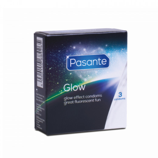 Pasante Glow Condoms 3's + Delay Infinity Condoms 12's