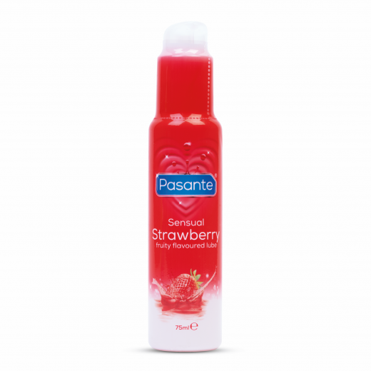 Pasante Sensual Strawberry Lubricant, 75 Ml + Glow Condoms 3's + Sensual Strawberry Lubricant, 75 Ml