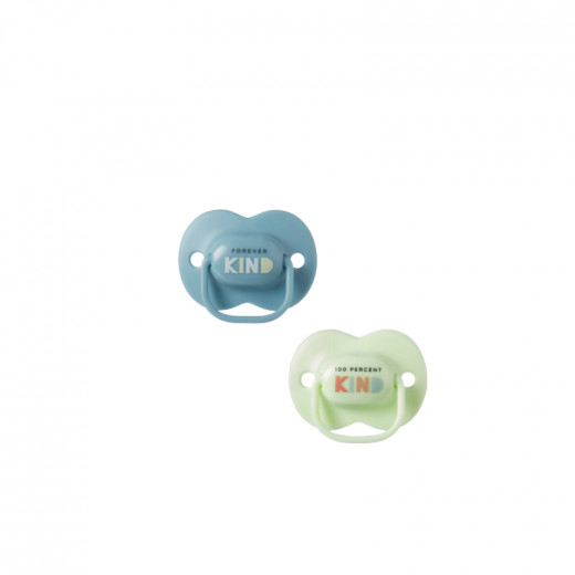Tommee Tippee Anytime Soother, 6-18m, 2 Pieces, Blue Color