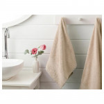English Home Pure Basic Face Towel, Light Brown Color, 50*90 Cm