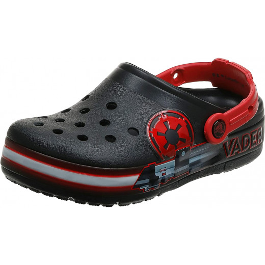 Crocs Kids Fun Lab Darth Vader Lights, Size 34