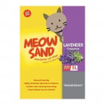 Meow Sand Bentonite Cat Litter Lavender, 5L