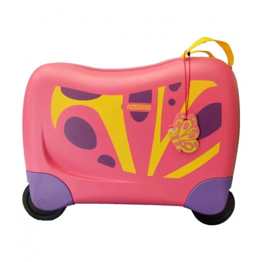 حقيبة سفر صلبة للأطفال, باللون الزهري من اميركان توريستر