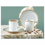 English Home Porcelain Coffee Cup, 2 Set, 80 ml