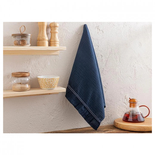 English Home Blue Lines Drying Cloth, Size 40*60 Cm