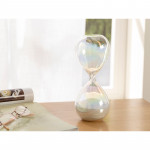 English Home Shine Glass 30 Min Hourglass, 8x7 Cm