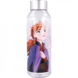 Zak Designs Disney 13.5 Ounce Stainless Steel Insulated Water Bottle,  Frozen 2 