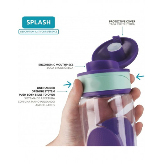 Quokka Tritan Bottle With Quick Opening, Purple Color, 730 Ml