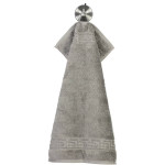 Cawo Noblesse Uni Guest Towel, Dark Grey Color, 30*50 Cm