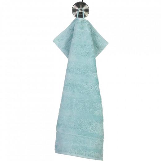 Cawo Noblesse Uni Guest Towel, Green Color, 30*50 Cm