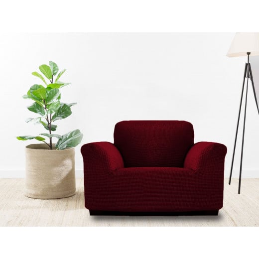 Armn Milos Sofa Cover, 1-seater, Red Color