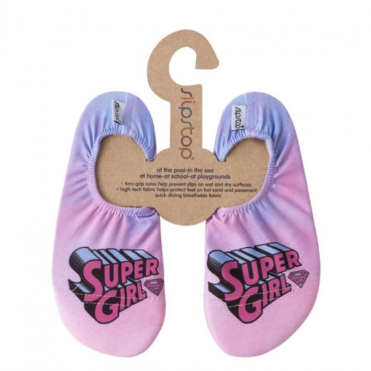 Slipstop Pool Shoes, Super Girl Design ,Small Size