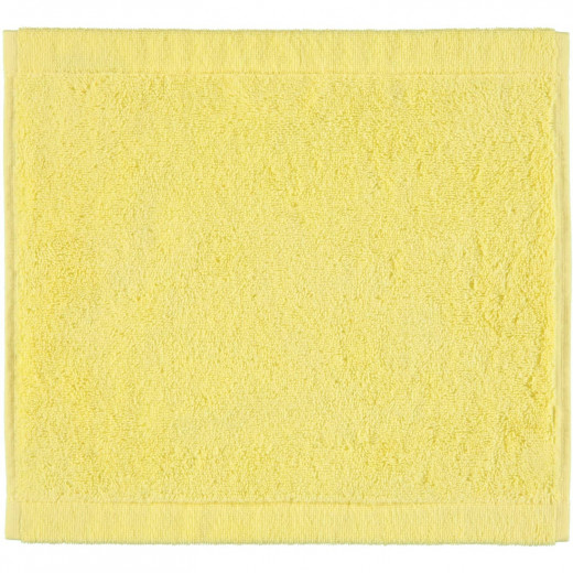 Cawo Lifestyle Washcloth, Yellow Color, 30*30 Cm