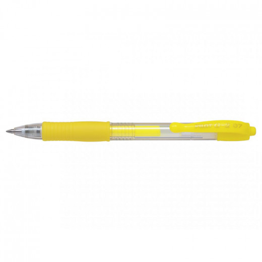 قلم حبر سائل نيونجل ، أصفر نيون - طرف متوسط من بايلوت