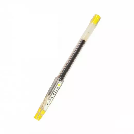 قلم حبر أًصفر جاف ، 0.4 مم من بايلوت