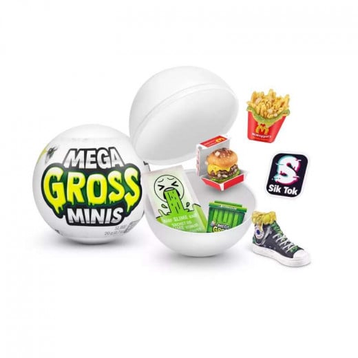 Toy Mini  5 Surprise Mega Gross Minis Slime Capsule