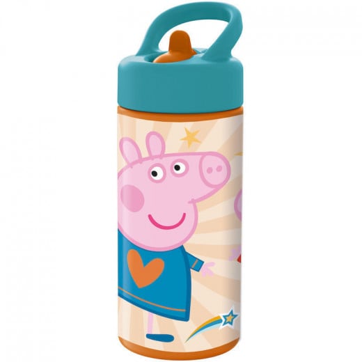 Stor Playground Sipper Bottle 410 Ml Peppa Pig Kindness Counts