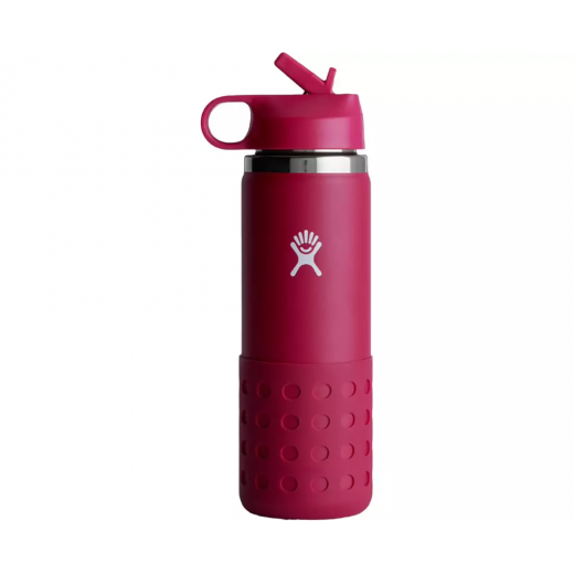 Hydro Flask: 20 Oz Kids Wide Mouth, Snapper Color