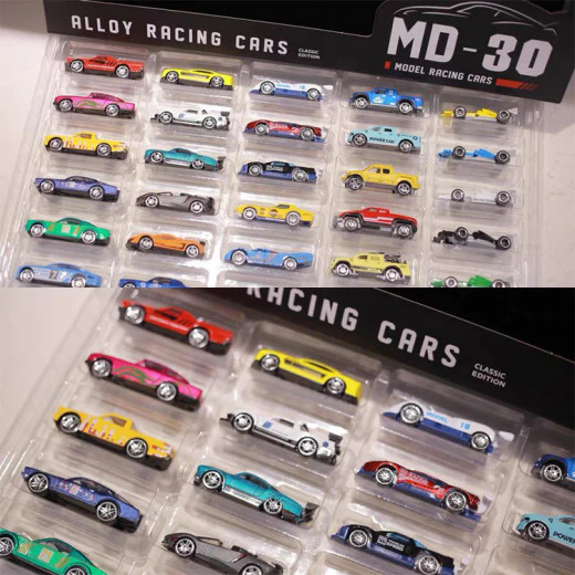 Alloy racing cars 30