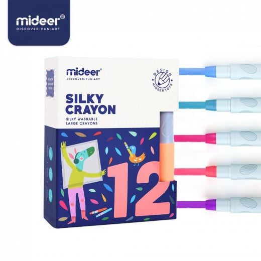 Mideer Silky Crayon-12