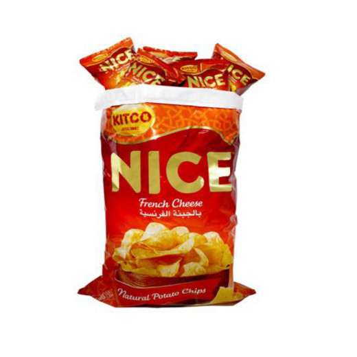Kitco Nice Potato Chips French Cheese, 21 Pieces, 14 Gram