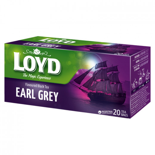 LOYD Black Tea Earl Gray With Bergamot (20 Bags)