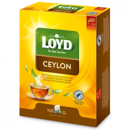 LOYD Ceylon Flavored Black Tea 200 G, 100 Pieces
