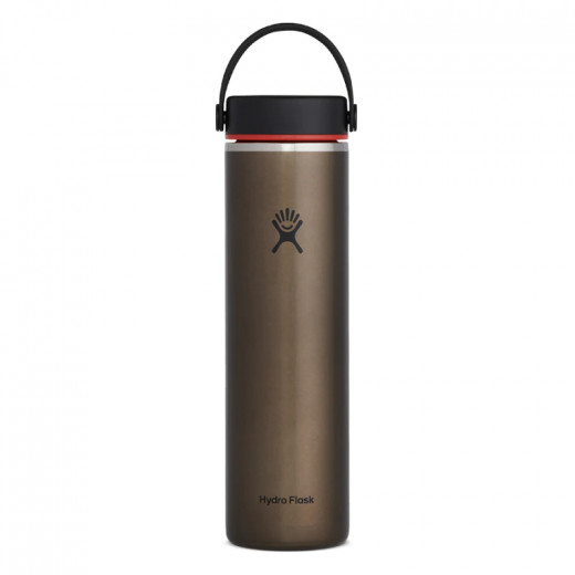 Hydro Flask 24 oz Lightweight Wide Mouth Trail Series Brown, (710ml)
