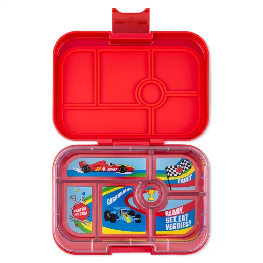 Yumbox Leakproof Sandwich Friendly Bento Box, Red