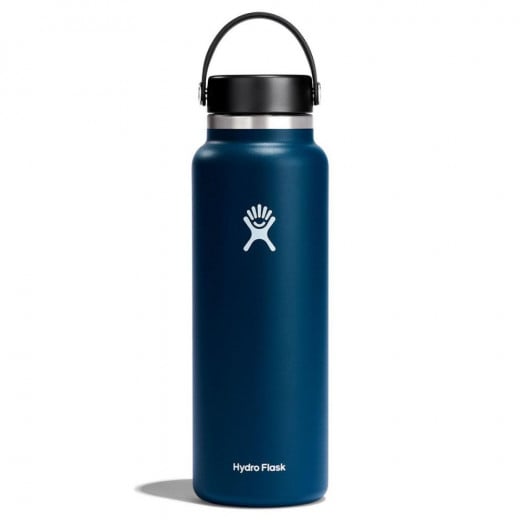 Hydro Flask Wide Mouth Insulated Bottle, Indigo,1182 Ml