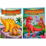 Bazic Coloring Dinosaur Book