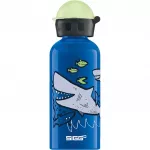 Sigg Sharkies Stainless Steel Water Bottle, 400 ml
