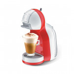 ماكينة تحضير القهوة الأوتوماتيكية، لون أبيض وأحمر, من دي لونجي