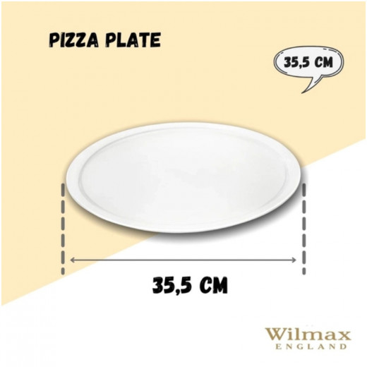 Wilmax  Pizza Plate  White-35.5cm