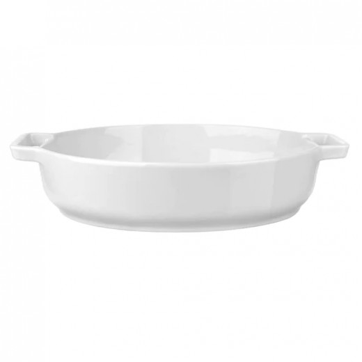 Wilmax Round Baking Dish with Handles - White 21.5cm