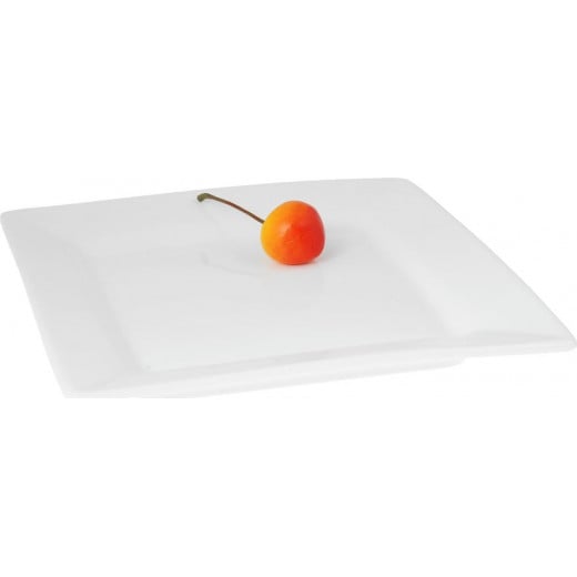 Wilmax Stella  Square Platter - White 29.5cm