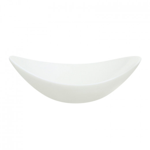 طبق  أوليفيا بيضاوي أبيض-  13 سم  من  ويلماكس