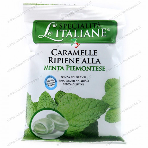 Serra Piedmontese Mint Filled Sweets 100gr
