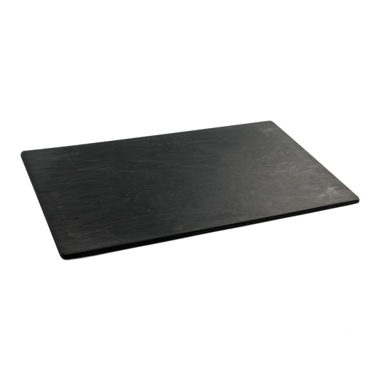 Vague Melamine Black Slate Board 30 centimeter x 16 centimeter