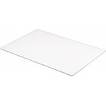 Vague Melamine White Serving Board 53 centimeter x 32.5 centimeter