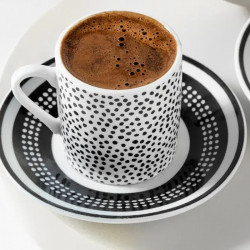 Bodum Brown with White Polka Dots Espresso Cup