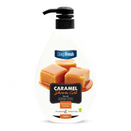 DeepFresh Shower Gel With Caramel Extract 1000 ml