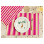 English Home Pring Bamboo Placemat, Pink, 45x30 Cm, 4 Pieces