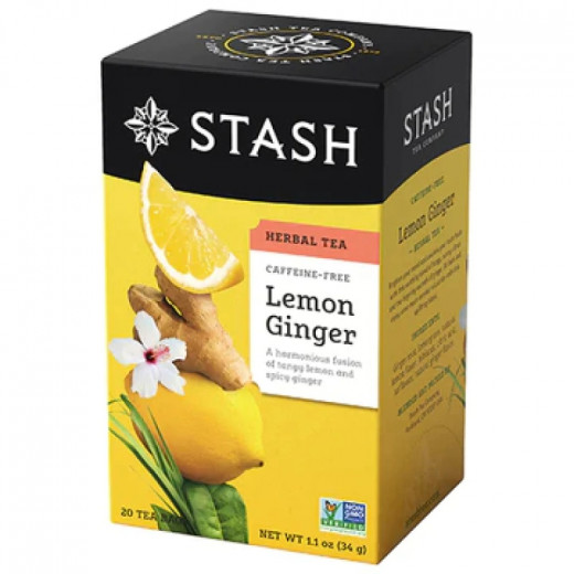 Stash   Lemon Ginger Tea 34g