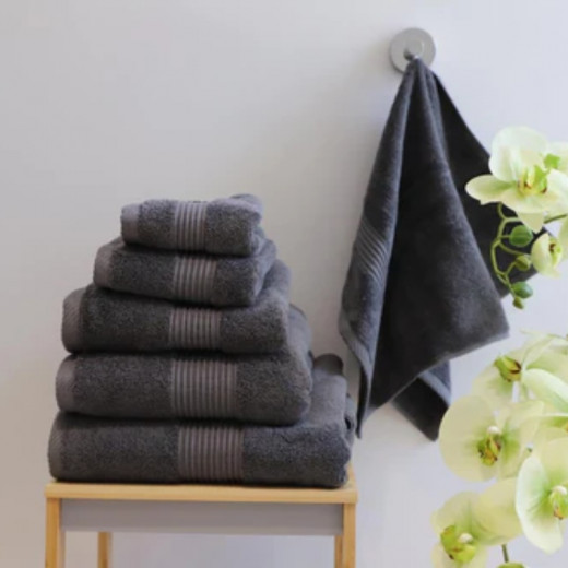 Nova  home towel pretty coll. Plain  black 50*100
